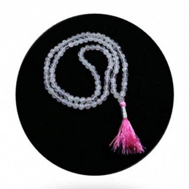 Mala quarzo rosa 6mm -108grani Mala quarzo rosa 6mm -108grani